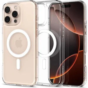Spigen Ultra Hybrid Mag Case with MagSafe for iPhone 16 Pro - Whiteeng