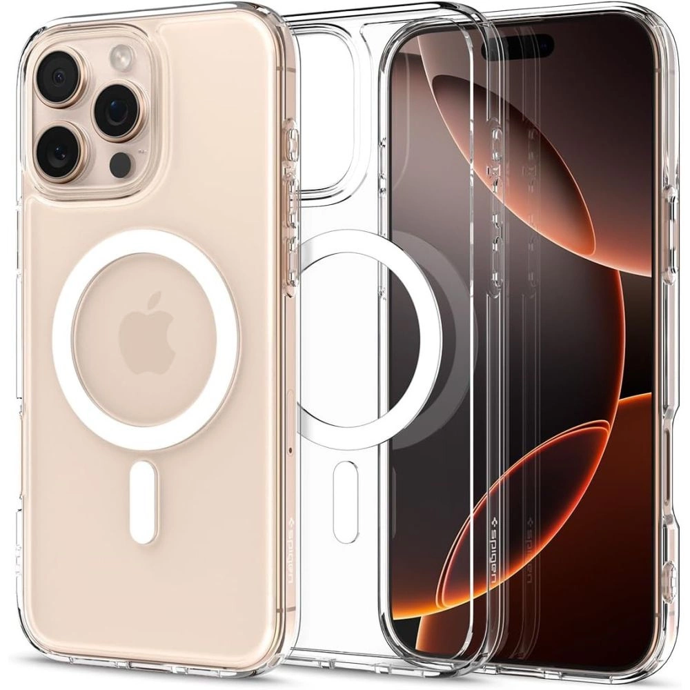 Spigen Ultra Hybrid Mag Case with MagSafe for iPhone 16 Pro - Whiteeng