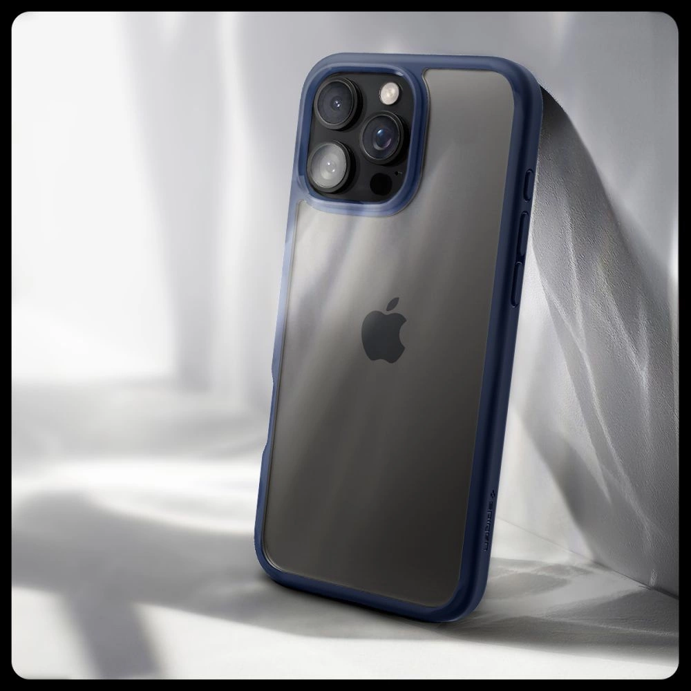 Spigen Ultra Hybrid iPhone 16 Pro Case - Blueeng