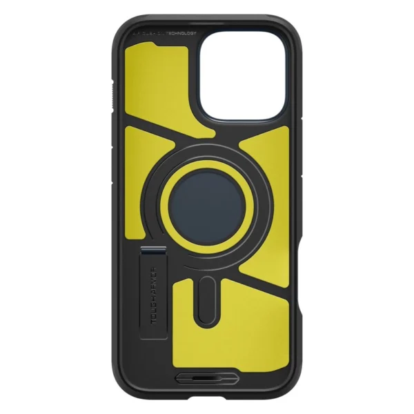 Spigen Tough Armor MagSafe Case with Stand for iPhone 16 Pro - Dark Grayeng