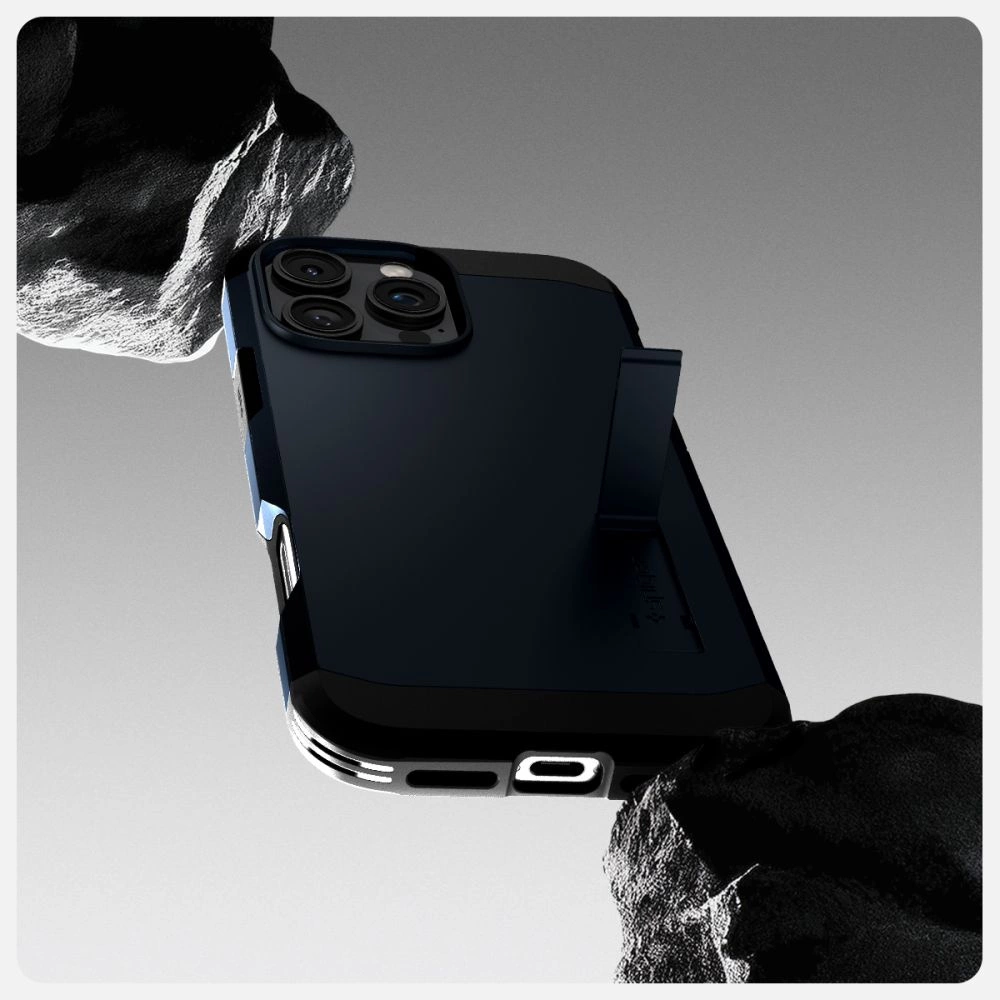 Spigen Tough Armor MagSafe Case with Stand for iPhone 16 Pro - Dark Grayeng