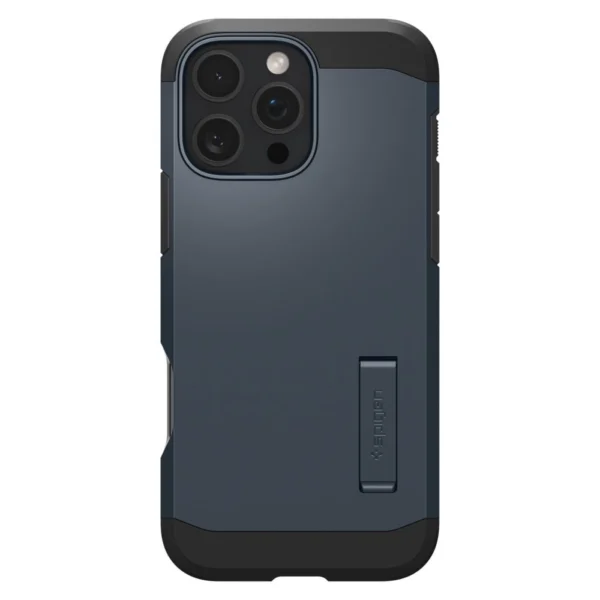 Spigen Tough Armor MagSafe Case with Stand for iPhone 16 Pro - Dark Grayeng