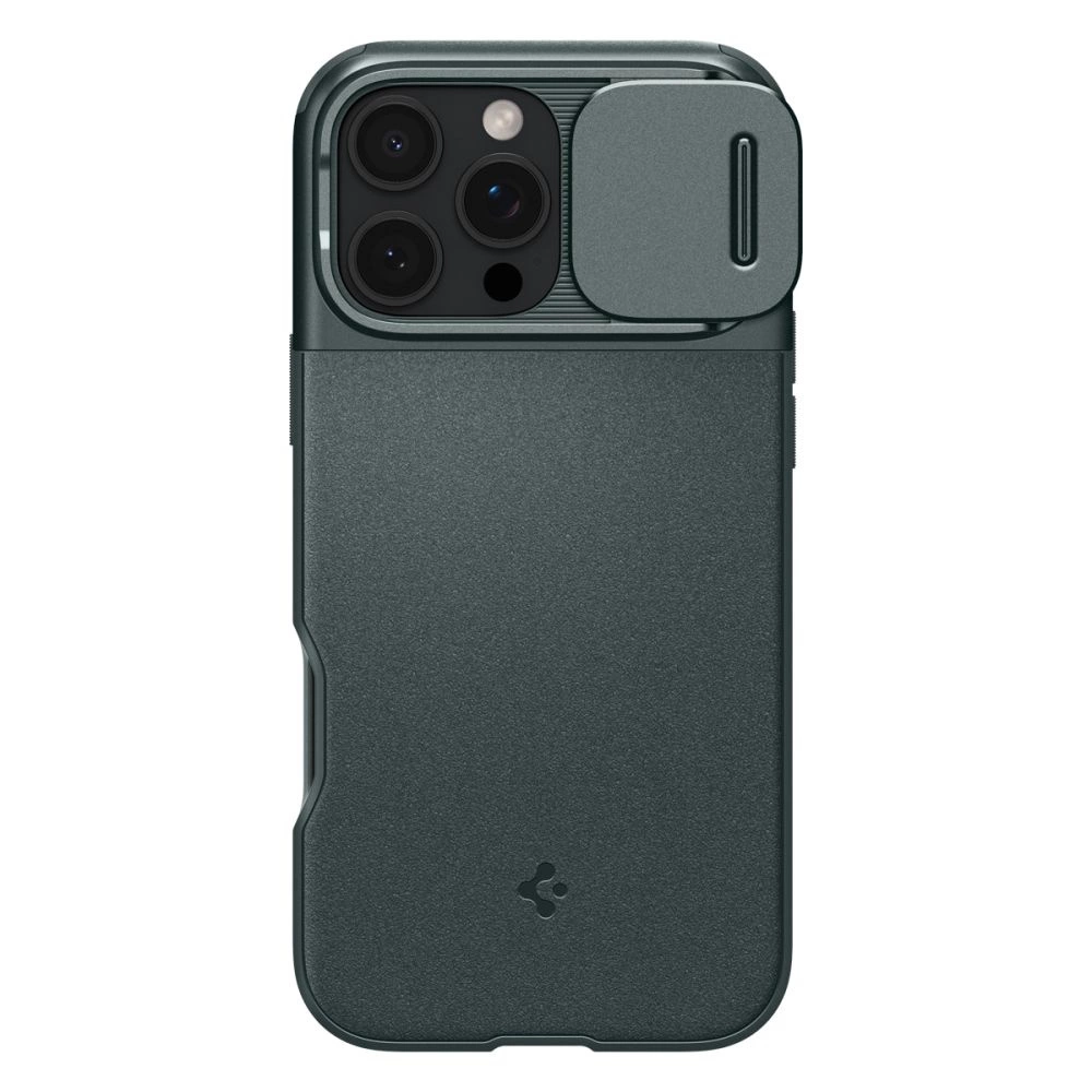 Spigen Optik Armor Mag Case with MagSafe for iPhone 16 Pro - Greeneng
