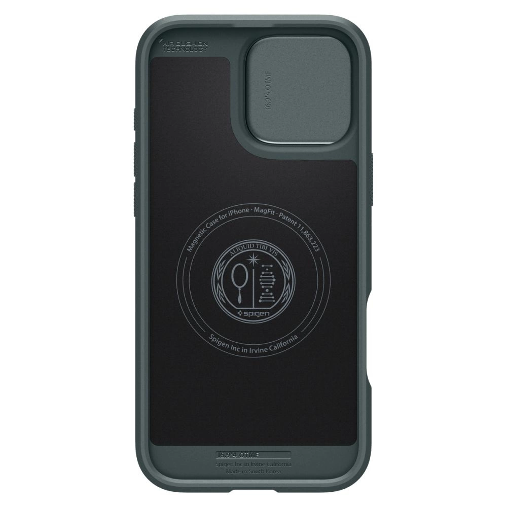 Spigen Optik Armor Mag Case with MagSafe for iPhone 16 Pro - Greeneng