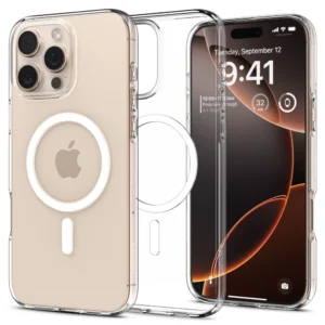 Spigen Liquid Crystal Mag MagSafe iPhone 16 Pro Case - Cleareng