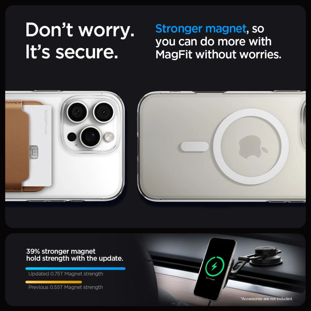 Spigen Liquid Crystal Mag MagSafe iPhone 16 Pro Case - Cleareng