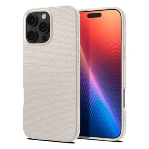 Spigen Liquid Air case for iPhone 16 Pro - titaniumeng