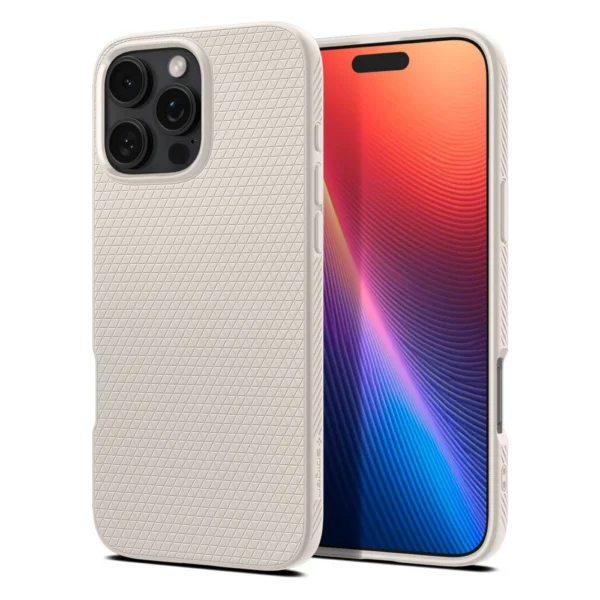 Spigen Liquid Air case for iPhone 16 Pro - titaniumeng