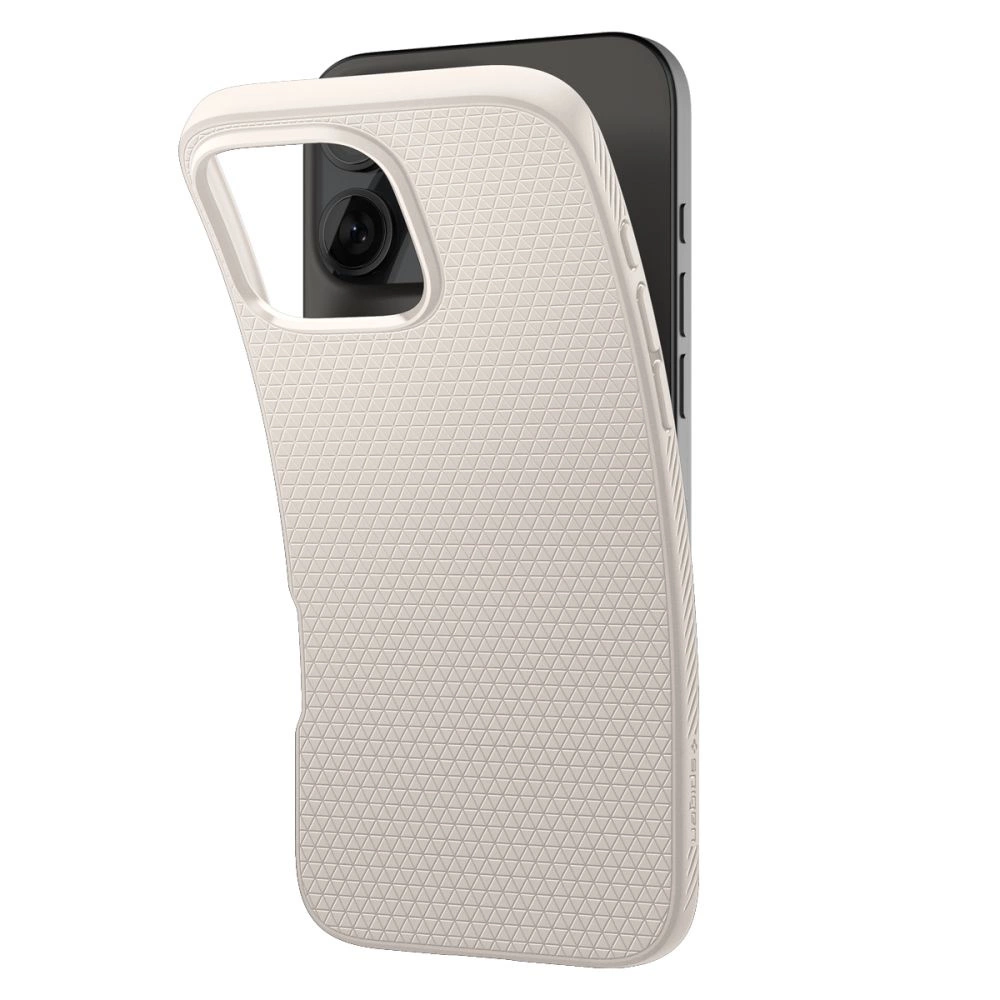 Spigen Liquid Air case for iPhone 16 Pro - titaniumeng