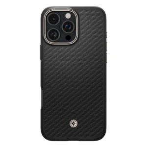 Spigen Enzo Aramid Mag Case with MagSafe for iPhone 16 Pro - Matte Blackeng