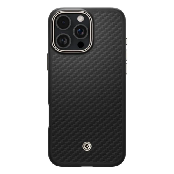Spigen Enzo Aramid Mag Case with MagSafe for iPhone 16 Pro - Matte Blackeng