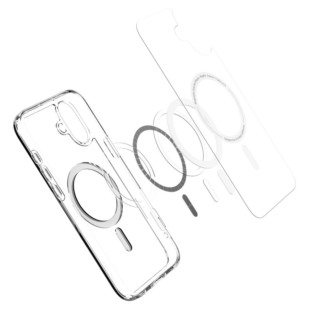 Spigen Ultra Hybrid Mag Case with MagSafe for iPhone 16 Plus - Whiteeng
