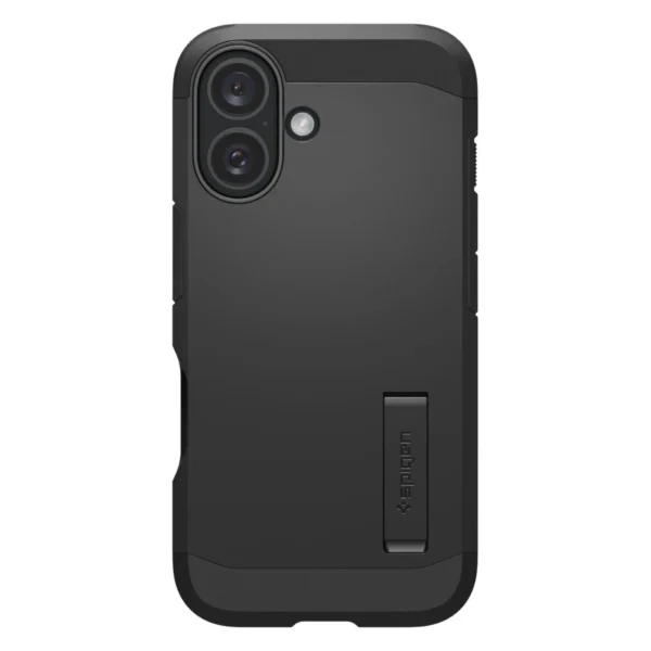 Spigen Tough Armor MagSafe Case with Stand for iPhone 16 Plus - Blackeng