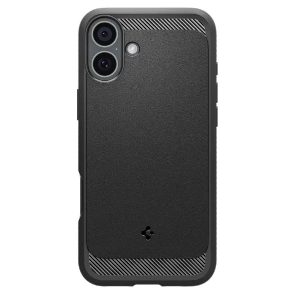 Spigen Rugged Armor MagSafe Case for iPhone 16 Plus - Blackeng