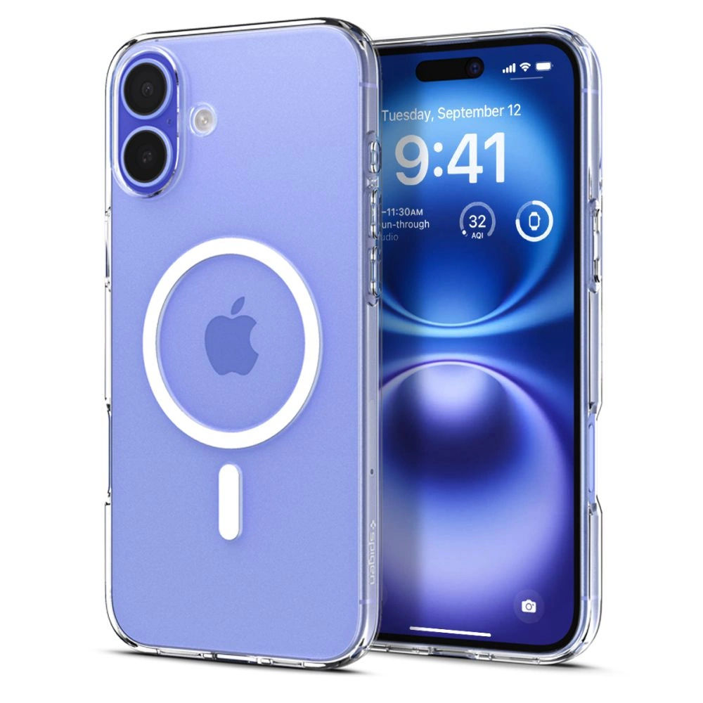 Spigen Liquid Crystal Mag Case with MagSafe for iPhone 16 Plus - Cleareng