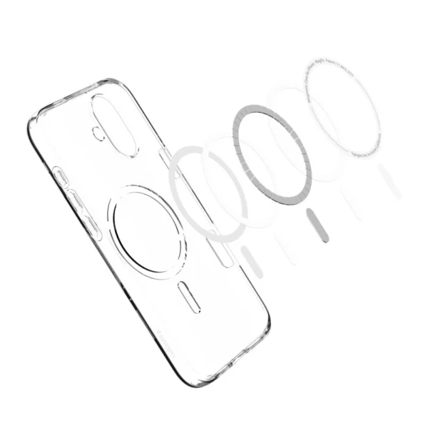 Spigen Liquid Crystal Mag Case with MagSafe for iPhone 16 Plus - Cleareng