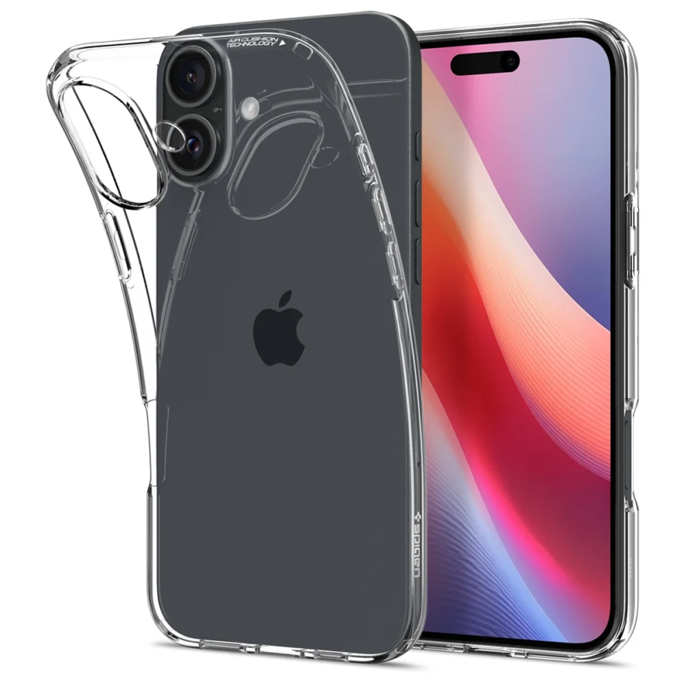 Spigen Liquid Crystal iPhone 16 Plus Case - Cleareng
