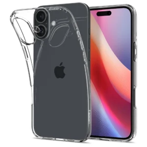 Spigen Liquid Crystal iPhone 16 Plus Case - Cleareng