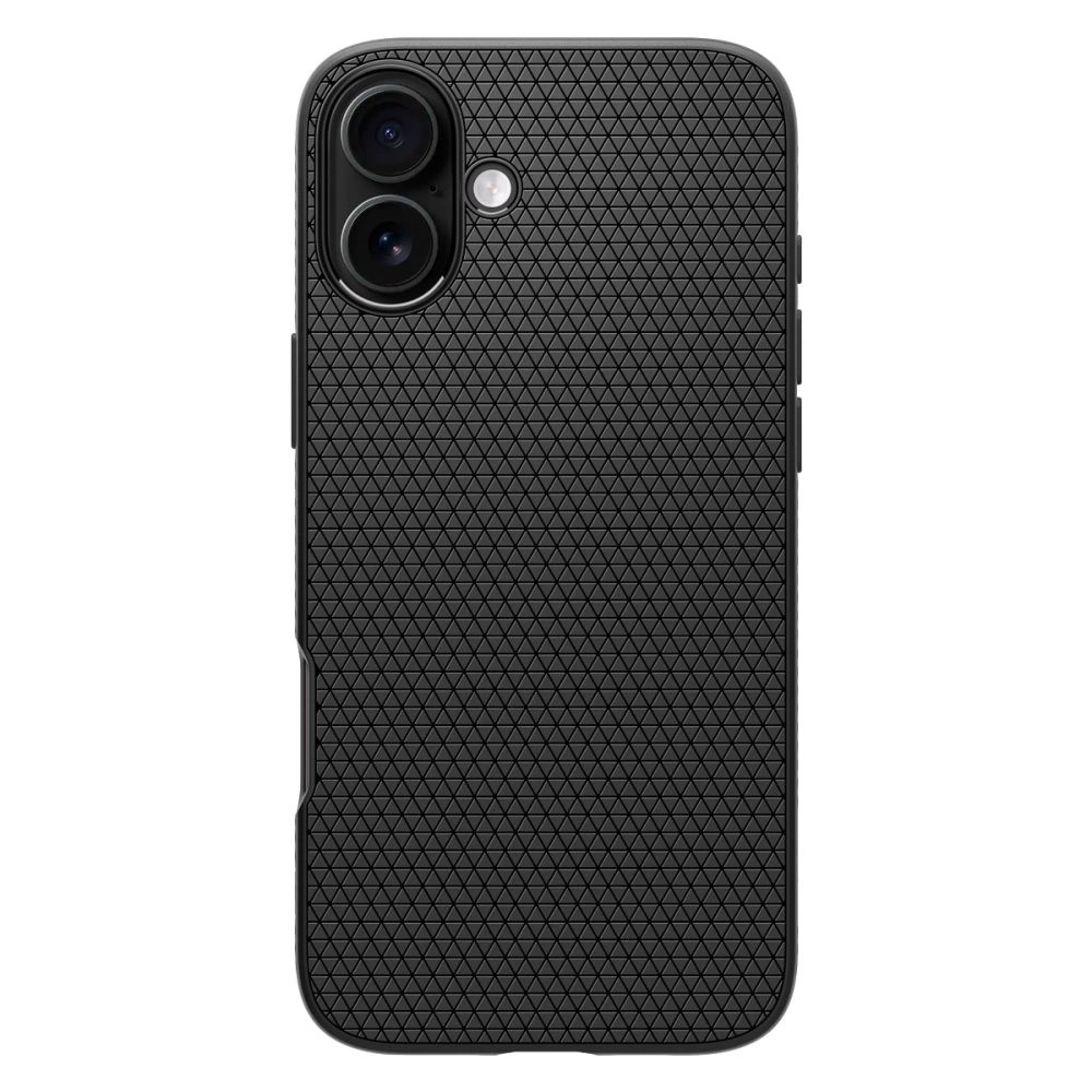 Spigen Liquid Air Case for iPhone 16 Plus - Blackeng