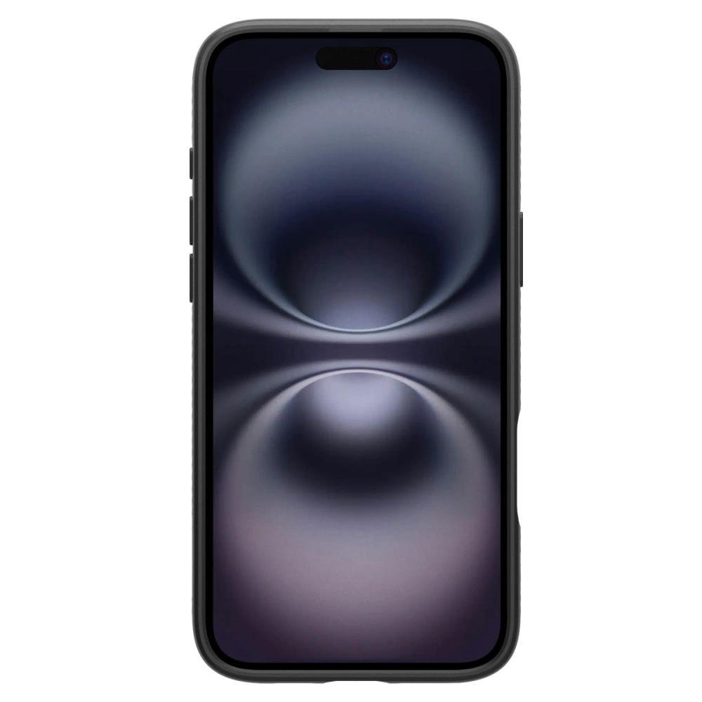 Spigen Liquid Air Case for iPhone 16 Plus - Blackeng
