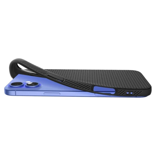 Spigen Liquid Air Case for iPhone 16 Plus - Blackeng