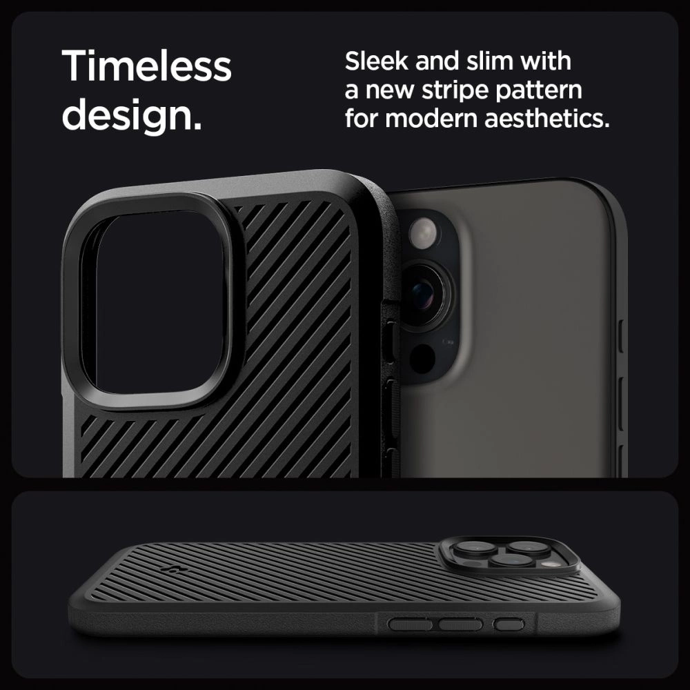 Spigen Core Armor Case for iPhone 16 Pro Max - Matte Blackeng