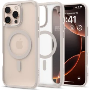 Spigen Ultra Hybrid Mag case with MagSafe for iPhone 16 Pro Max - titaniumeng