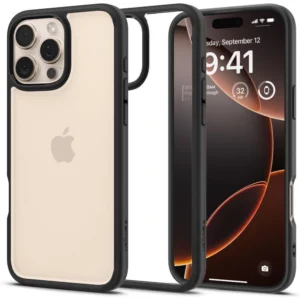 Spigen Ultra Hybrid Case for iPhone 16 Pro Max - Matte Blackeng