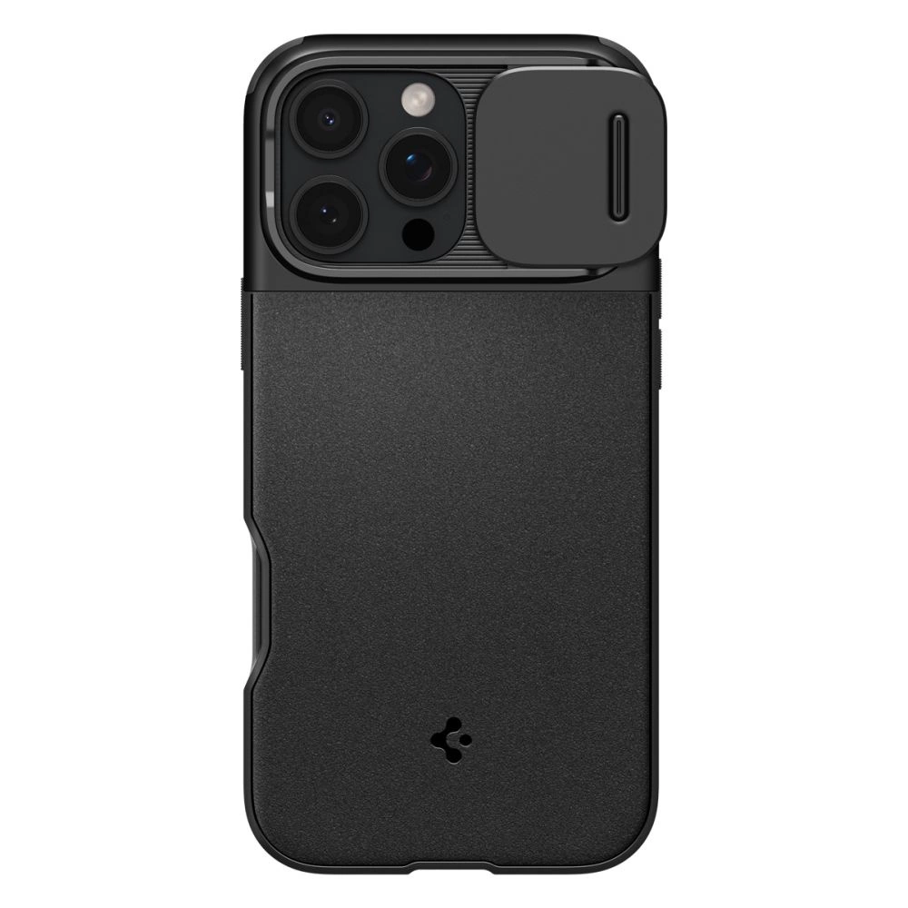 Spigen Optik Armor Mag Case with MagSafe for iPhone 16 Pro Max - Blackeng