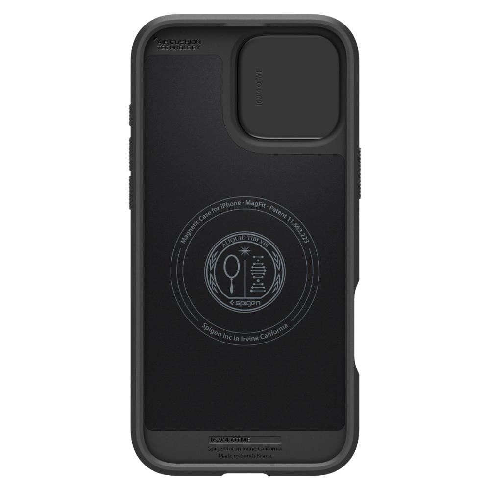 Spigen Optik Armor Mag Case with MagSafe for iPhone 16 Pro Max - Blackeng