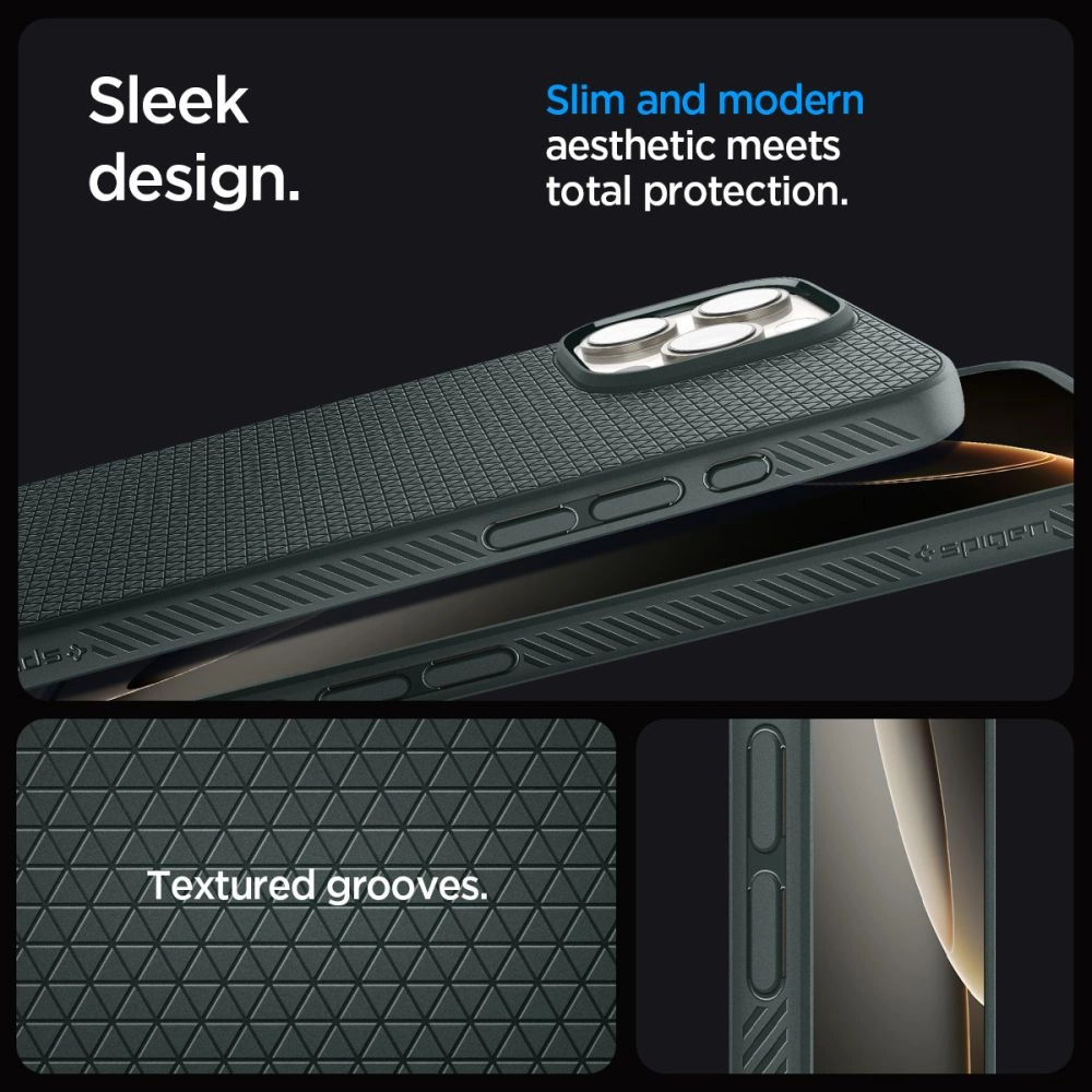 Spigen Liquid Air Case for iPhone 16 Pro Max - Greeneng