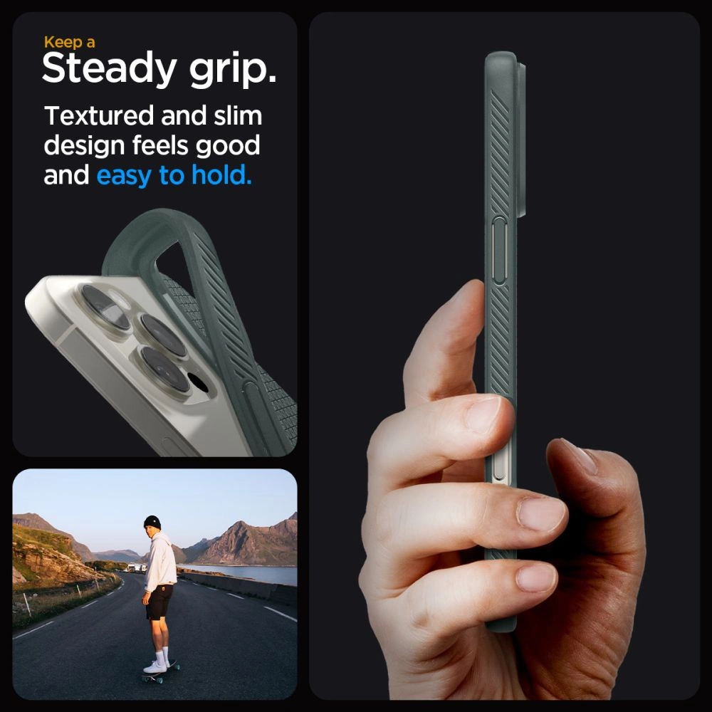 Spigen Liquid Air Case for iPhone 16 Pro Max - Greeneng
