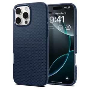Spigen Liquid Air Case for iPhone 16 Pro Max - Blueeng