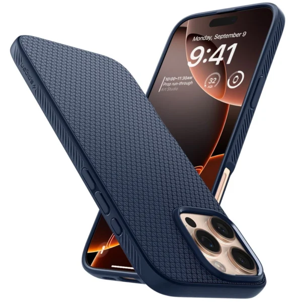 Spigen Liquid Air Case for iPhone 16 Pro Max - Blueeng