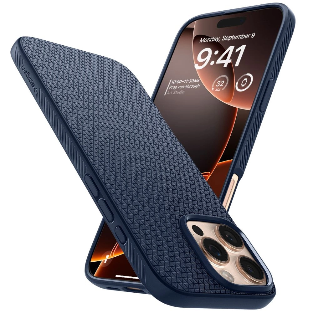Spigen Liquid Air Case for iPhone 16 Pro Max - Blueeng