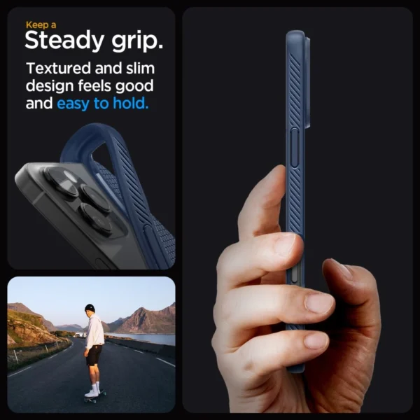 Spigen Liquid Air Case for iPhone 16 Pro Max - Blueeng
