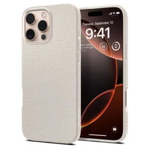 Spigen Liquid Air Case for iPhone 16 Pro Max - Titaniumeng