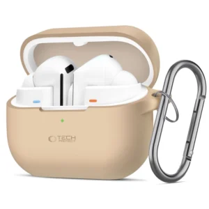 Tech-Protect Silicone Hook Case for Samsung Galaxy Buds 3 / 3 Pro - Browneng