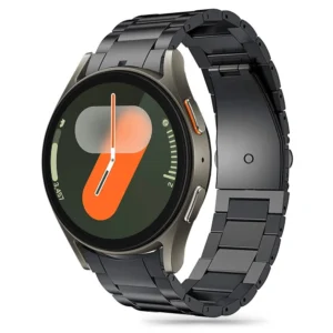 Tech-Protect Stainless Strap for Samsung Galaxy Watch 4 / 5 / 5 Pro / 6 / 7 / FE - Blackeng