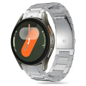 Tech-Protect Stainless Strap for Samsung Galaxy Watch 4 / 5 / 5 Pro / 6 / 7 / FE - Silvereng