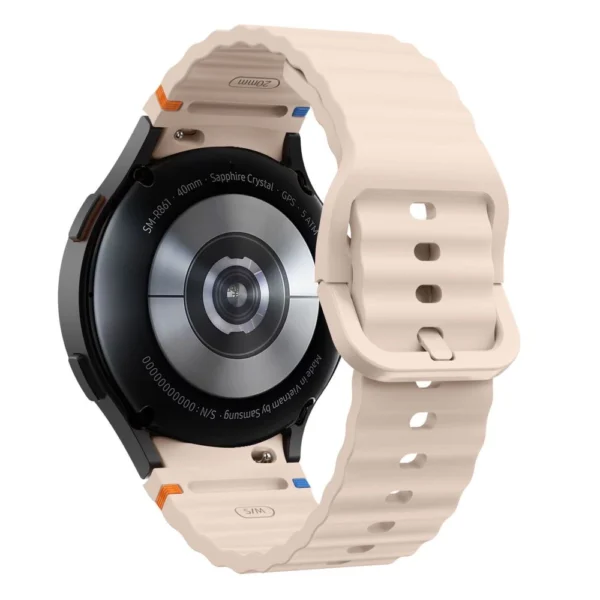 Tech-Protect Silicone Sport Strap for Samsung Galaxy Watch 4 / 5 / 5 Pro / 6 / 7 / FE - Pinkeng
