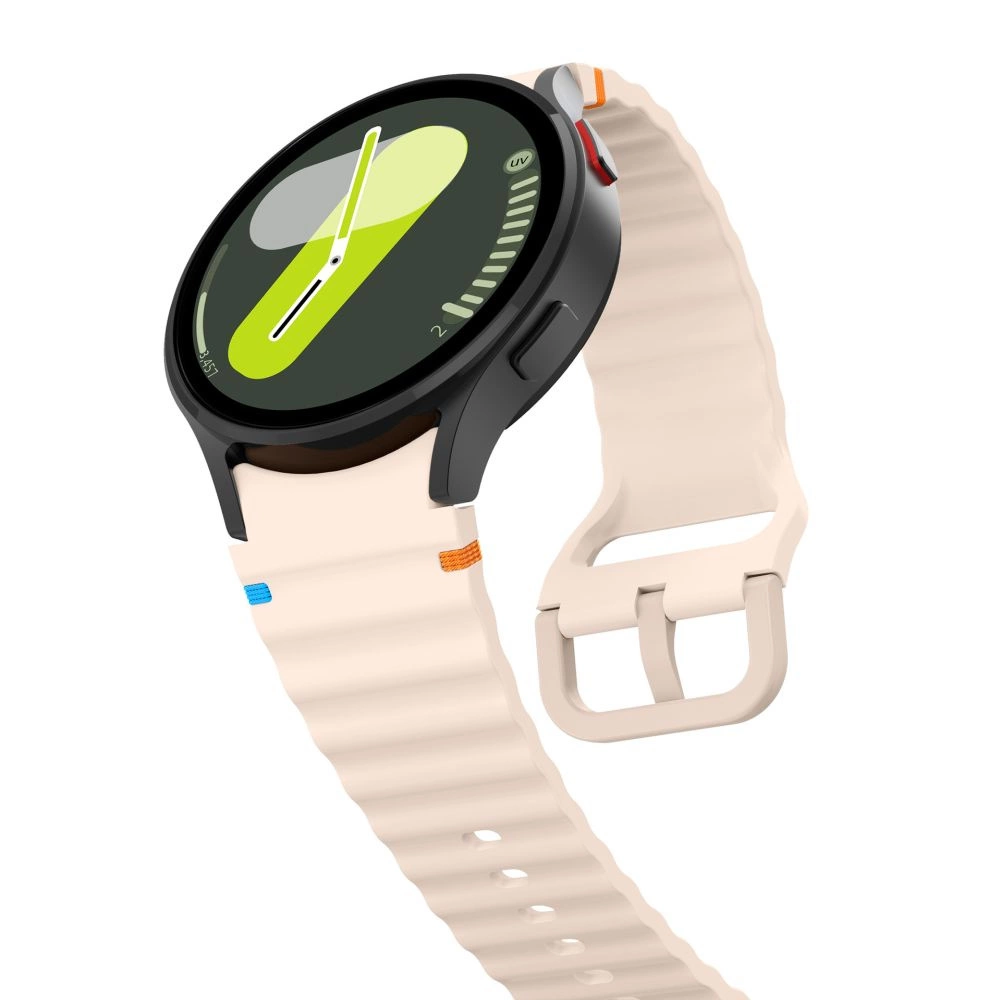 Tech-Protect Silicone Sport Strap for Samsung Galaxy Watch 4 / 5 / 5 Pro / 6 / 7 / FE - Pinkeng