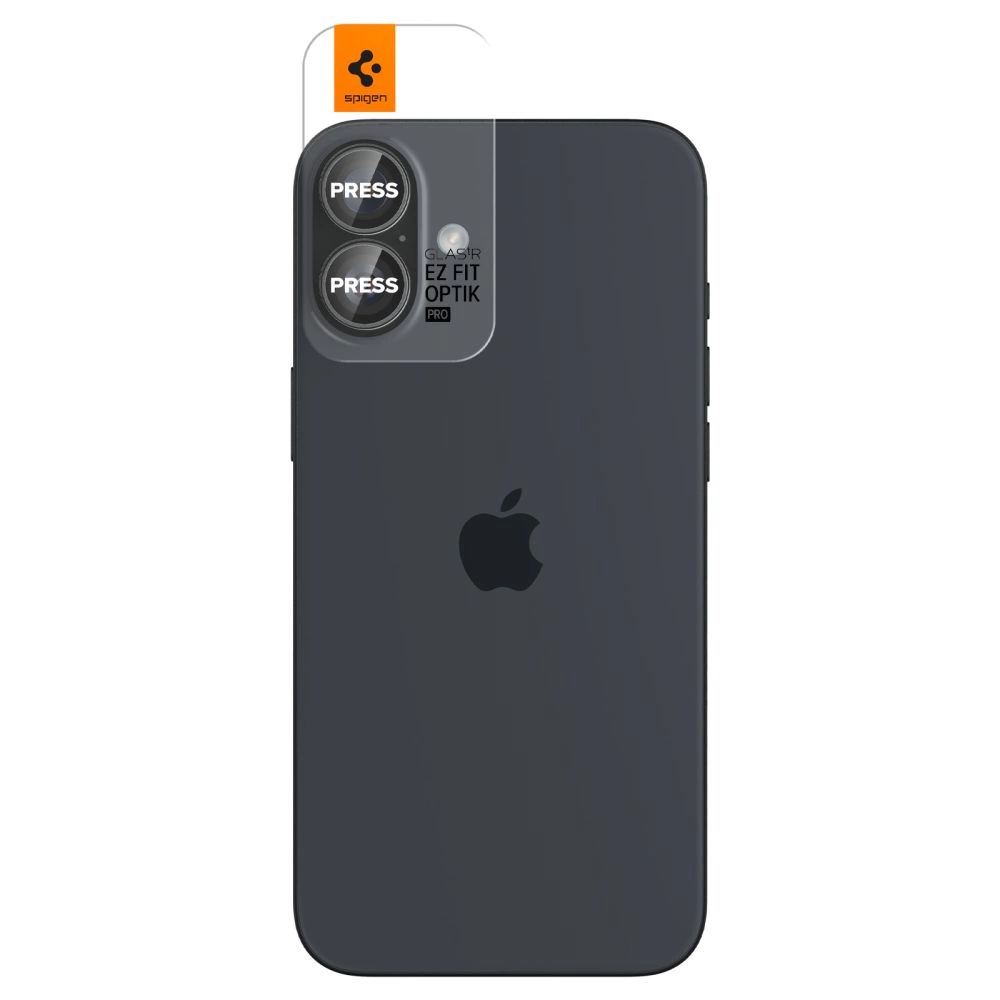 Spigen Glas.tR EZ Fit Optik Pro tempered glass for iPhone 16 Plus camera (2 pcs.)eng