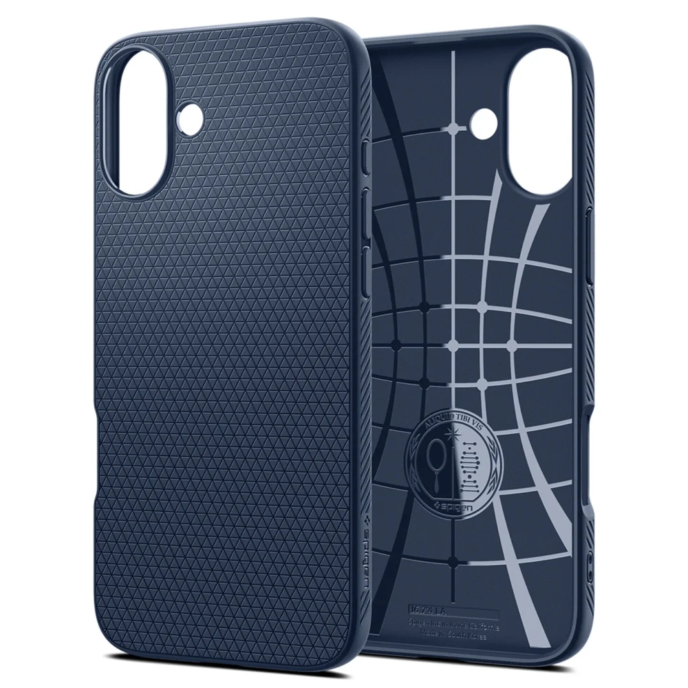 Spigen Liquid Air Case for iPhone 16 Plus - Blueeng