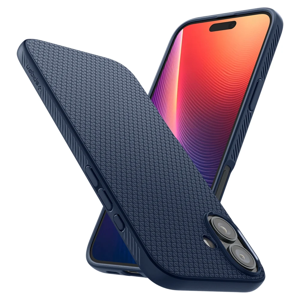 Spigen Liquid Air Case for iPhone 16 Plus - Blueeng
