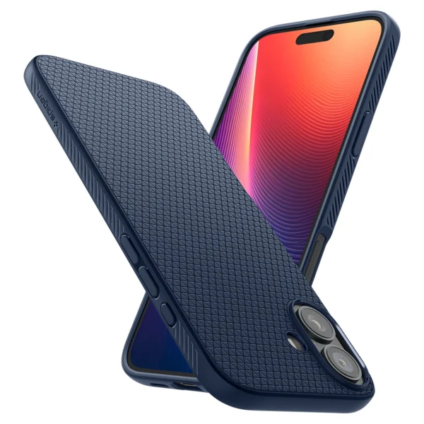 Spigen Liquid Air Case for iPhone 16 Plus - Blueeng