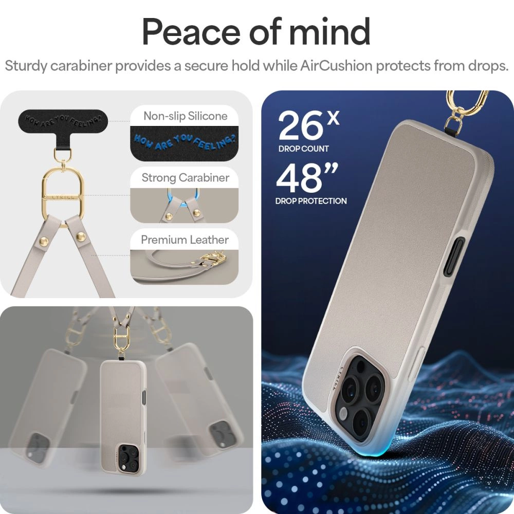 Spigen Cyrill Kajuk MagSafe iPhone 16 Pro Case - Beigeeng