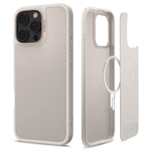Spigen Cyrill Kajuk MagSafe iPhone 16 Pro Case - Beigeeng