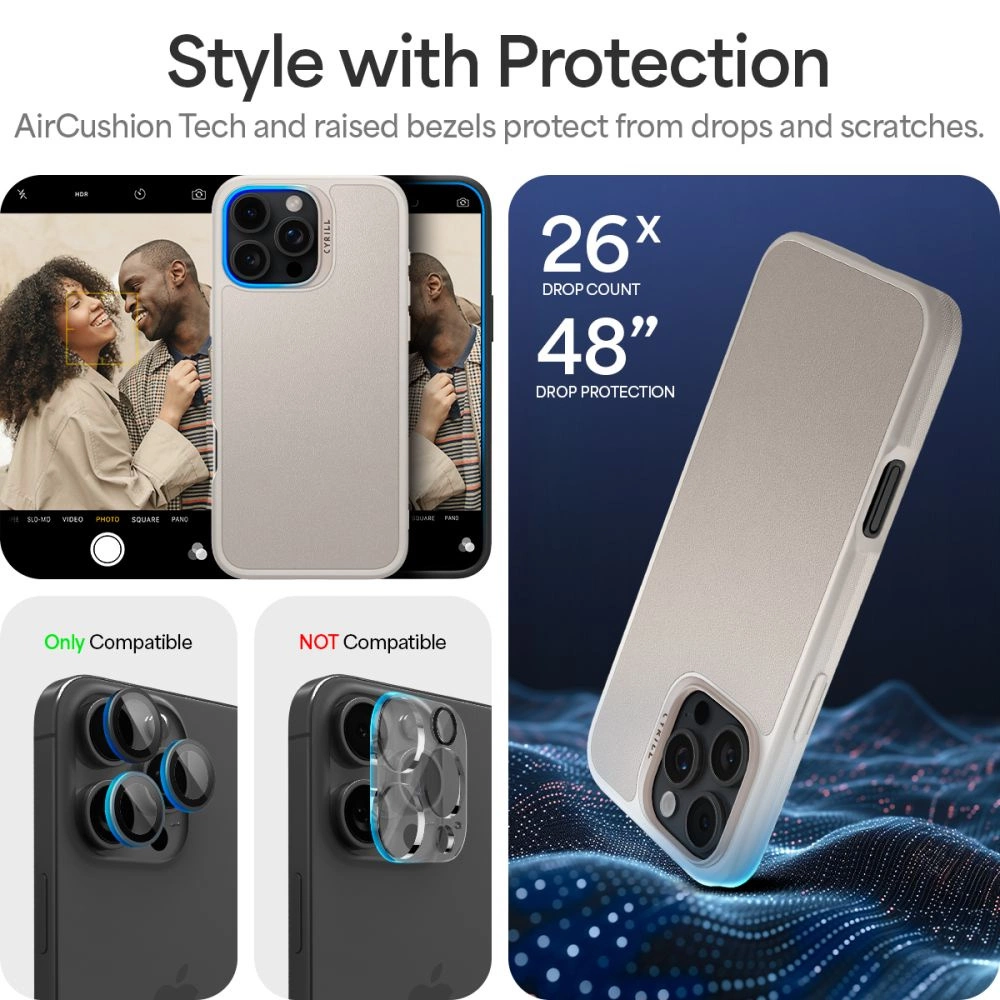 Spigen Cyrill Kajuk MagSafe iPhone 16 Pro Case - Beigeeng