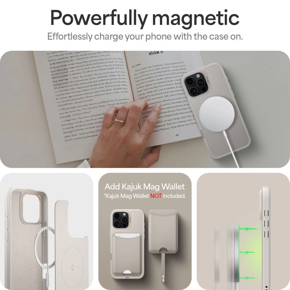 Spigen Cyrill Kajuk MagSafe iPhone 16 Pro Case - Beigeeng